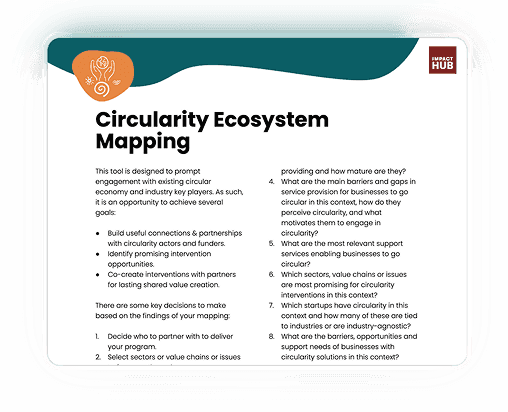 Ecosystem Mapping Tool